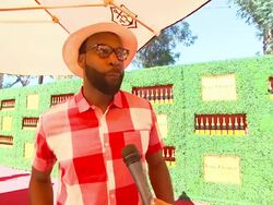 INTERVIEW: Baron Davis on what bring him to the Veuve Clicquot Polo Classic... at the 2nd Annual Veuve Clicquot Polo Classic at Pacific Palisades CA. (Footage by WireImage Video/Getty Images Entertainment Video) Stock Footage