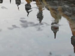 MS TD Reclining Buddha / Ayutthaya, Ayutthaya, Thailand Stock Footage