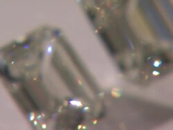 Christie's Previews the Ponahalo Diamonds Before Auction Stock Footage