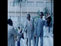 SYND 6 3 77 DELEGATES ARRIVE FOR ARAB FOREIGN MINISTERS SUMMIT Instructional Video