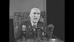 Eddie Rickenbacker comments after his 1942 rescue at sea News Clip
