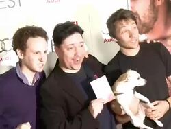 Josh Sussman, Boonee, Sean Baker, Chris Bergoch at AFI Fest 2012 Rust And Bone Centerpiece Gala Screening  on 11/5/2012 in Hollywood, CA.(Footage by WireImage Video/Getty Images Entertainment Video) Stock Footage
