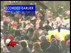 As a crowd of hundreds of thousands of people awaited President-Elect Barack Obama's inaugural address, experts say the speech will be analzed for important lessons. News Clip