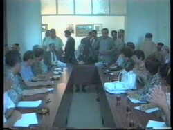 TUNISIA - ARAFAT MEETS RE GATHERING TAXES News Clip