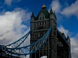 LONDON TOWER BRIDGE 04 Stock Footage