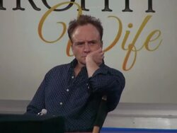 Bradley Whitford (Trophy Wife) on the set of the Good Morning America show Stock Footage
