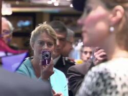 Catherine Duchess of Cambridge naming a cruiseliner News Clip