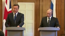 Cameron and Putin hopeful that Syria regime and rebels will join talks News Clip