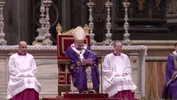 Pope talks about resignation at Ash Wednesday mass, faithful react Instructional Video