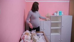 expectant mother Stock Footage