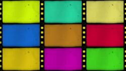 Film loader split screen. Stock Footage