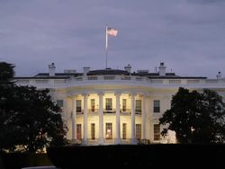 White House South Stock Footage