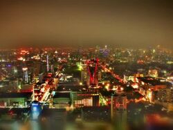 City view Stock Footage