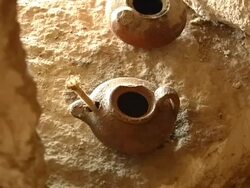 Oil Lamp Unlit Stock Footage