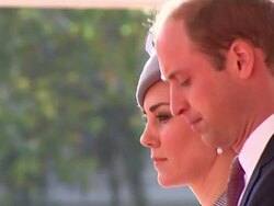 Duke & Duchess Of Cambridge Join The Queen In Welcoming The President of Singapore News Clip