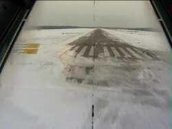 Flight of the Russian cargo plane Stock Footage