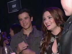 Keean Johnson, Katie Stevens at Abercrombie & Fitch's "The Making Of A Star" Spring Campaign Party Stock Footage