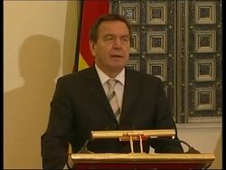 German chancellor visits News Clip