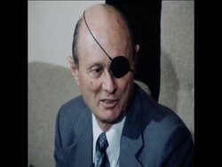 UPITN 23 2 79 DAYAN SPEAKS AT PRESS CONFERENCE IN TEL AVIV BEFORE DEPARTURE FOR USA News Clip