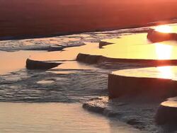 Pamukkale (Cotton Castle) Stock Footage