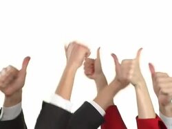 HD: Thumbs Up Stock Footage
