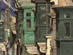 Traditional buildings in Valletta, Malta News Clip