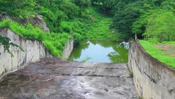 drought dam Stock Footage