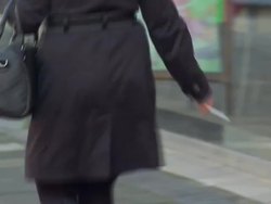 Women Smoking in the Street News Clip