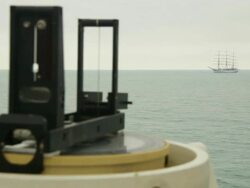 ship navigation equipment Stock Footage