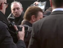 Ewan McGregor at Salmon Fishing In The Yemen European Premiere at ODEON Kensington on April 10, 2012 in London, England. Stock Footage