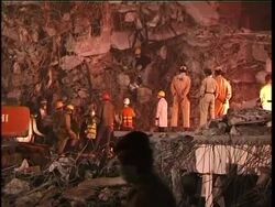 Bodies recovered from rubble of collapsed apartment block Instructional Video