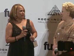 EVENT CAPSULE CLEAN: 26th Annual Rock And Roll Hall Of Fame Induction Ceremony - Press Room Stock Footage