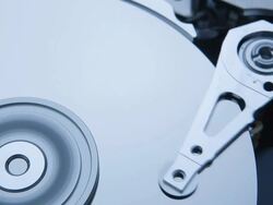 hard disk operating Stock Footage