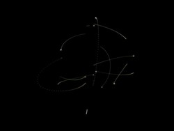 Intro Trace Sphere Stock Footage