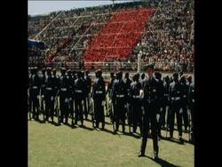 CUTS 20 4 81 FIRST ANNIVERSARY OF INDEPENDENCE News Clip