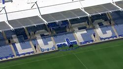 King Power Football Stadium Aerials News Clip