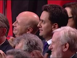 Lord Peter Mandelson speech to The Labour Party Conference 2009 Stock Footage