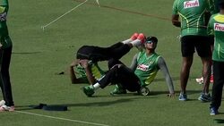 CLEAN : Cricket: Bangladesh train ahead of World T20 match News Clip