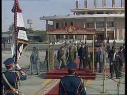 EGYPT: PRESIDENT MUBARAK GREETS LEADERS AHEAD OF ARAB SUMMIT News Clip