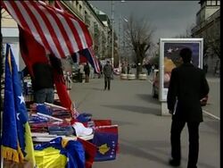 Ethnic Albanians prepare to celebrate first year since declaring independence News Clip