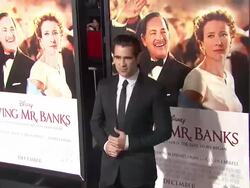 Colin Farrell at AFI Fest 2013 Opening Night Gala Premiere of Disney's "Saving Mr. Banks" in Hollywood, CA, on 11/07/2013. (Footage by WireImage Video/Getty Images) Stock Footage