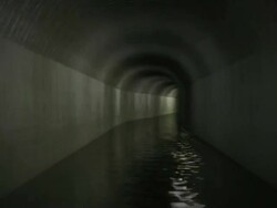 Sewer Corridor Stock Footage