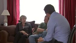 Theresa May Campaigns with Johnny Mercer News Clip