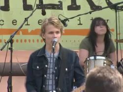 PERFORMANCE: Kicking Daisies at the Elizabeth Glaser Pediatric AIDS Foundation's 22nd Annual 'A Time For Heroes' Celebrity Carnival at Los Angeles CA. (Footage by WireImage Video/Getty Images Entertainment Video) Stock Footage