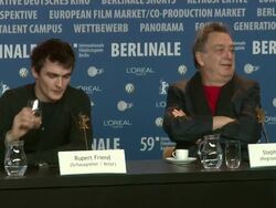 59th Berlin Film Festival: Cheri Press Conference Stock Footage