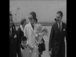 CAN183 PRINCESS GRACE ARRIVES IN LISBON News Clip