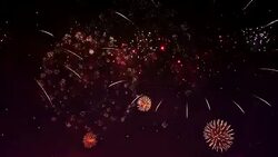 Video of fireworks in 4K Stock Footage