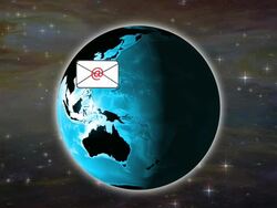 Global Communications Email Concept Stock Footage