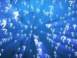 Question Marks Blue Stock Footage
