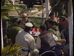 Albania-Army officers on international task force News Clip